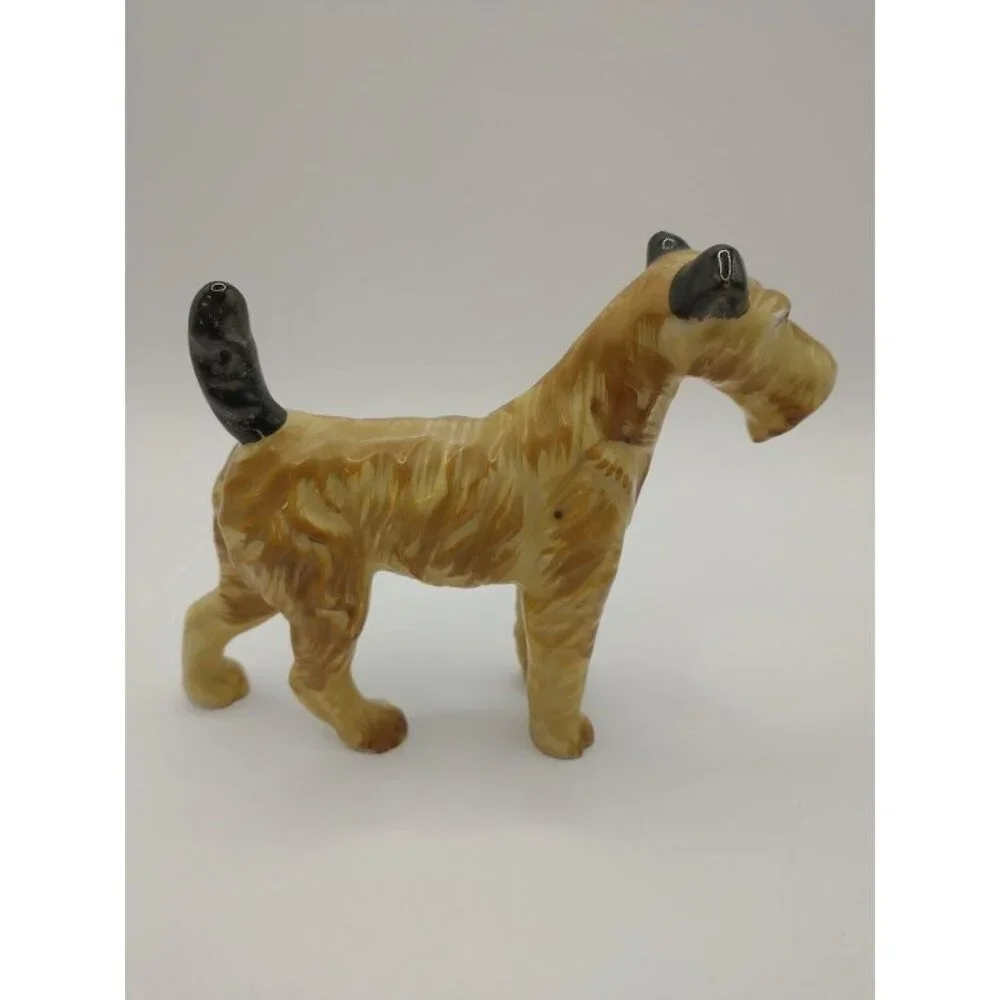 Vintage 1950s Ceramic Terrier Dog Figurine - Picture 5 of 12